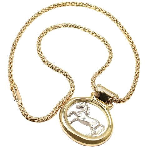 hermes gold jewelry pendants